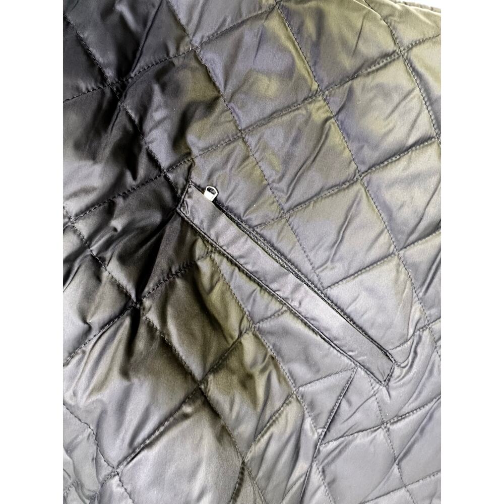 'Reserve' Patrick James Black or Check Reversible Quilted Insulated Vest-Mens L - Picture 8 of 10